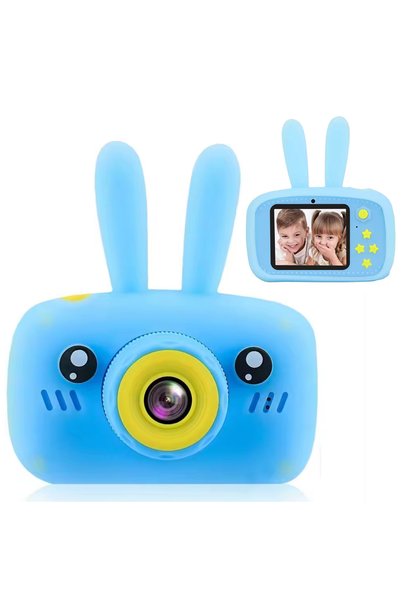 ETOY Camera foto copii, 1080P 30fps, 20Mp, LCD display 2.0", 600 mAh, Jocuri,...