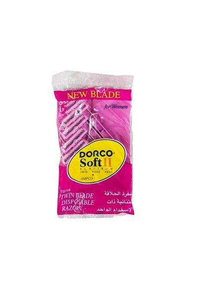 Dorco شفرات حلاقة ناعمة للنساء 5 قطع