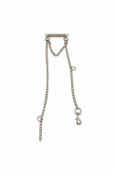 Generic Brand Metal Dog Leash 2-in-1 - Steel