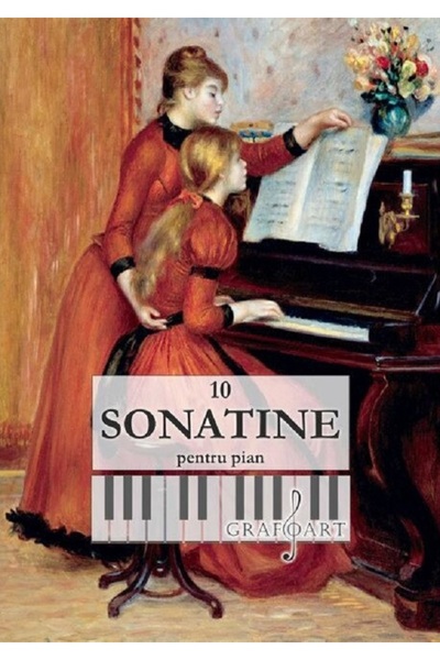 GRAFOART 10 sonatine pentru pian solo