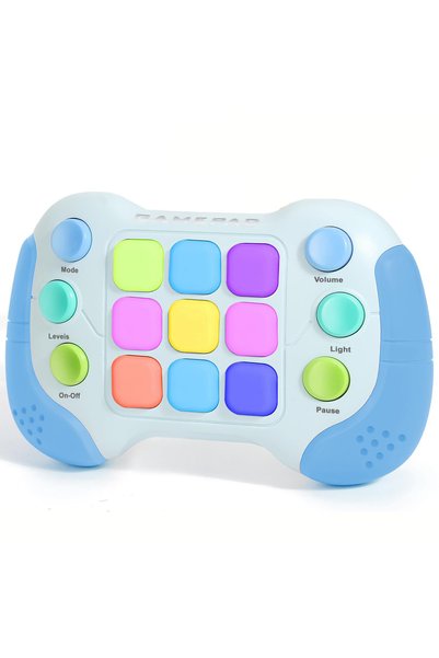 sallma Jucarie Pop It Electronica/Consola, 999 de Nivele Diferite, Lumini RGB...