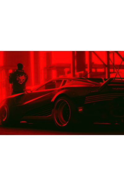 OEM Αφίσα Cyberpunk 2077 Σαμουράι 5K, 61Χ90 εκ., Poster24198
