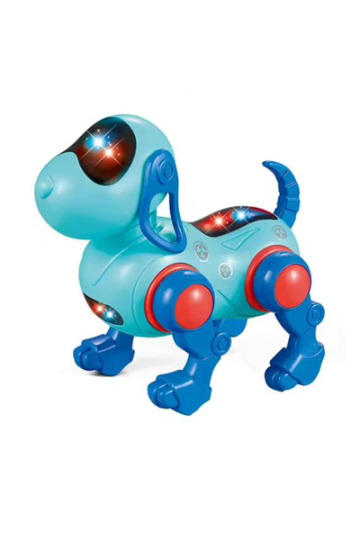 Salma Catel Robot Electric inteligent, de jucarie pentru copii, Albastru
