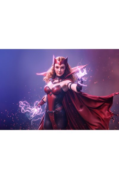 OEM Poster Scarlet Witch Eroină la centrul atenției, 61x90 cm, poster23935
