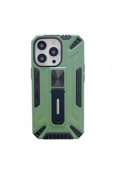 OEM Husă Defender cu Suport pentru Apple iPhone 13 Pro, Antișoc, Verde