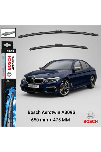Bosch Lame ștergătoare BMW M550i xDrive G30 2017–2023 |   A309S –