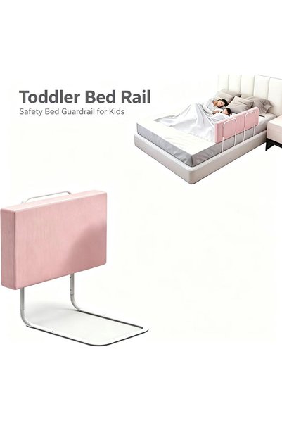 Generic Brand Portable Toddler Bed Rail, Adjustable No-Install No Drill Baby ...
