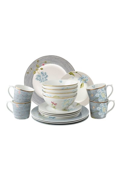 Laura Ashley Σετ 16 Τεμαχίων Πιάτα Σε Κουτί Δώρου HERITAGE 182783