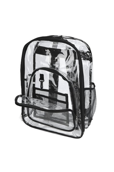 Noonedibs Rucsac transparent impermeabil din PVC, geantă de depozitare pentru...