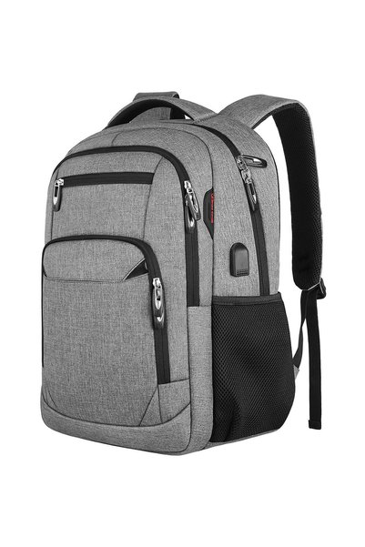 Noonedibs Rucsac școlar pentru bărbați, pentru laptop de 15,6 inch, impermeab...