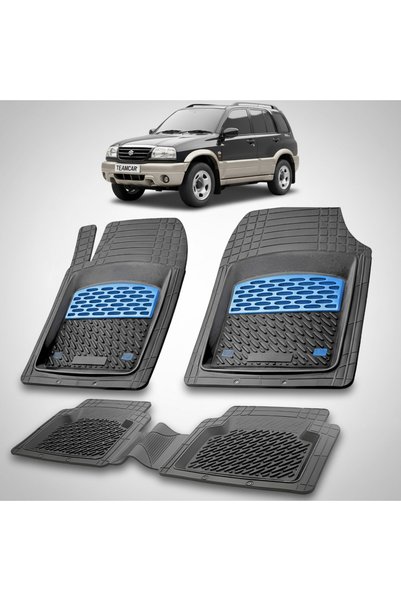 TEAMCAR Πατάκια Suzuki Vitara 2 Συμβατά SUV 1998-2005 | Μπλε
