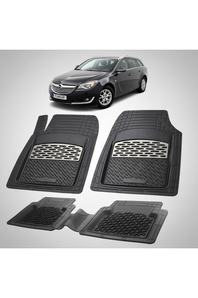 TEAMCAR Πατάκια δαπέδου συμβατά με Opel Insignia A Combi 2008-2017 | Ασημί