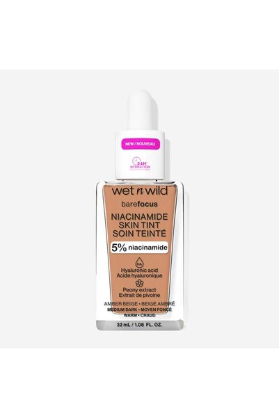 WET N WİLD Bare Focus Niacinamide Skin Tint, Amber Beige