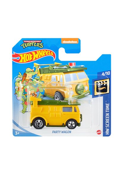 HOT WHEELS Teenage Mutant Ninja Turtles Party Wagon Oyuncak Araba