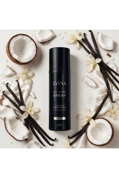 ZONA Zona White Spray for Body and Hair with White Musk, Vanilla and Coconut – 100 ml