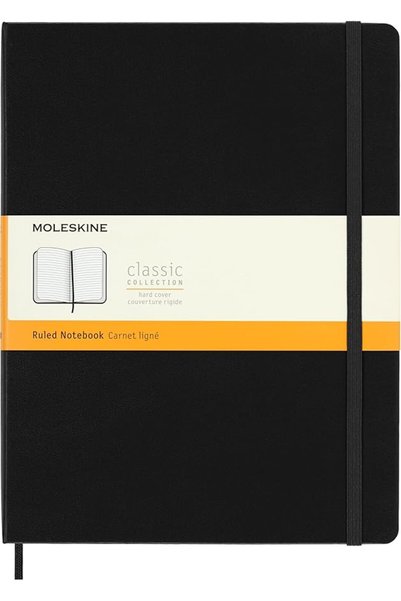 Moleskine Scarlet Red Extra Large Ruled Notebook Hard