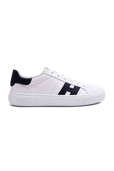 HOGAN Crosswind HXM7050GF10U450FD5 Erkek Sneaker Beyaz Lacivert