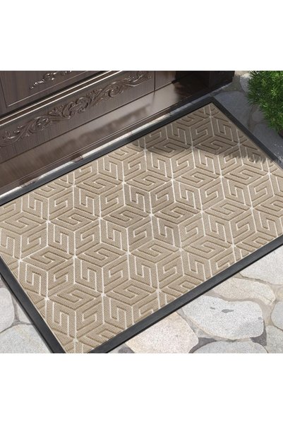 Generic Doormat Outdoor Entrance 29.5x17, All-Weather Waterproof Outdoor Mats...