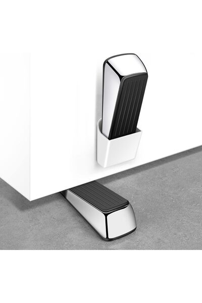 Generic Heavy-Duty Door Stopper Wedge with Holder, Non-Slip Rubber Door Stop ...