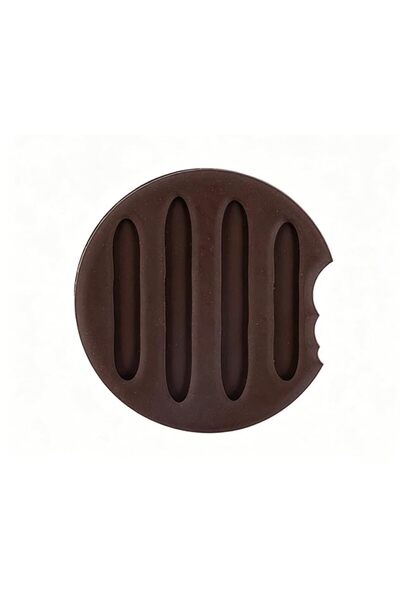Gesso Notebook Notebook Cookie Shape, Mini Pocket, 70 Sheets, Food Grade Sili...