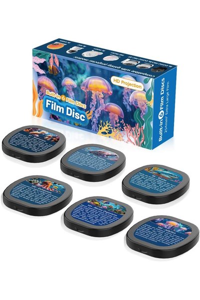 Choice Ocean series Star Galaxy Projector Lamp Disc 4K HD Bedroom Ocean Proje...