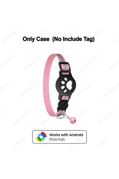 Choice pink collar Adjustable Pet Collar Gps Tracker Google Find My Android F...