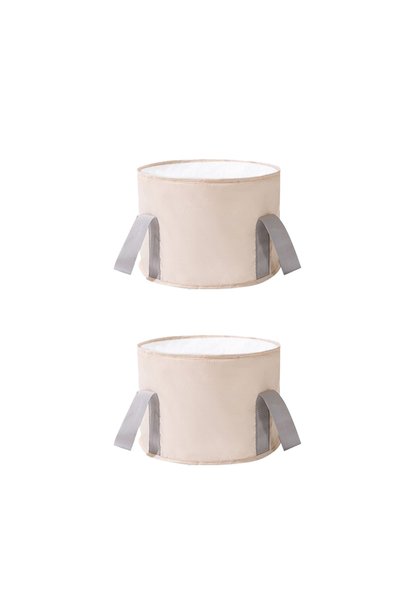 Choice pjt-2pcs 1/2PCS Foldable Portable Folding Foot Soak Bath Tub with Heat...