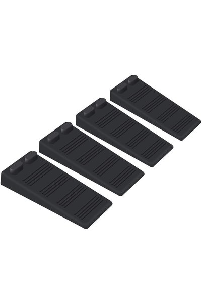 Generic Door Stop Rubber Wedge, Thin Silica Gel Door Stoppers for Bottom of D...