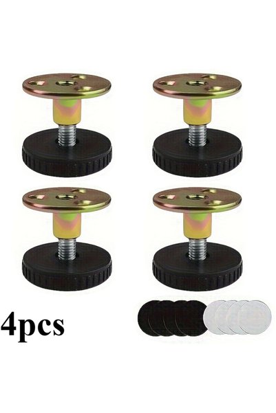 Choice 4pcs 4/8/16pcs Furniture Feet Height Adjustable Feet,27-40 Mm,Carbon S...