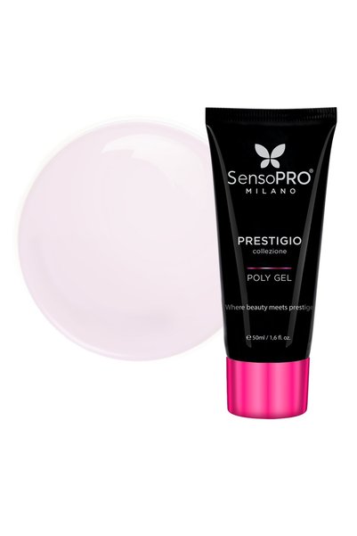 SensoPRO Milano Polygel PRESTIGIO - Blush Pink, 50ml