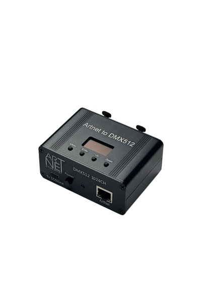 Choice وحدة تحكم إضاءة Artnet-2ports 8-2 Universe 1024CH ArtNet DMX512 عبر ال...