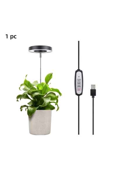 Choice مصباح LED للنباتات الداخلية بقوة 0-5 واط، وردي وأسود، قطعة واحدة، طيف ...