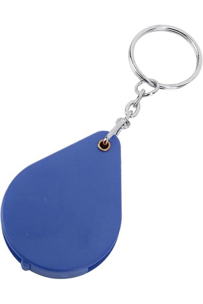 Topincn Magnifying Glass Keychain 10x Foldable 32mm Portable