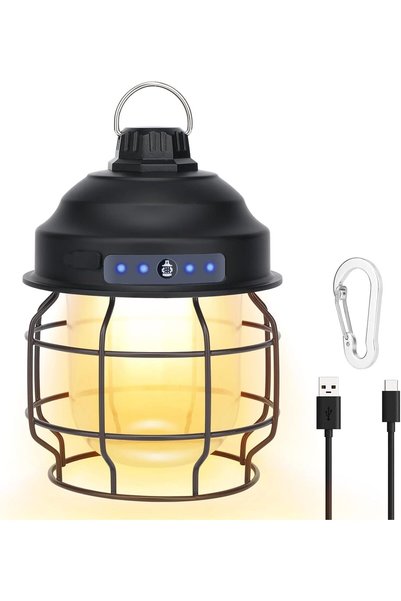 Generic فانوس تخييم، أضواء LED قابلة لإعادة الشحن للتخييم، أضواء خيمة محمولة ...