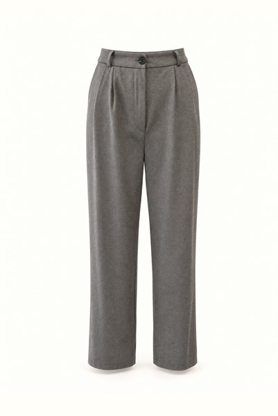 Sezgi Tekin Piliseli Gray Palazzo Trousers