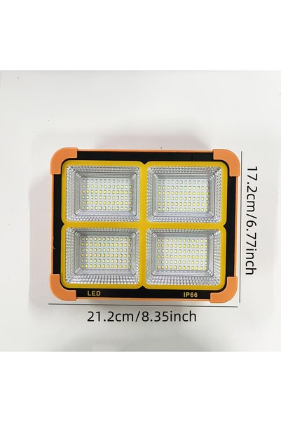 Choice مصباح LED يعمل بالطاقة الشمسية، إضاءة عمل شمسية خارجية، مصباح حديقة مق...