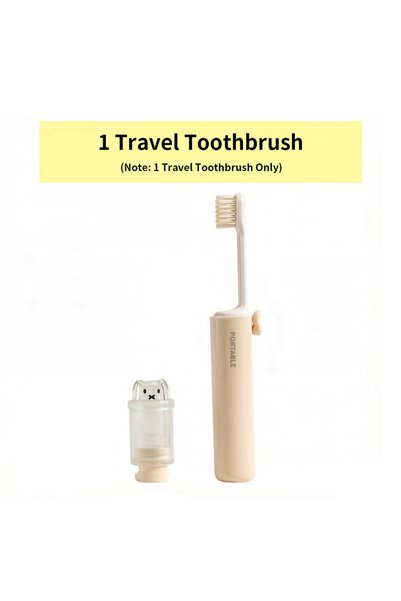 Choice Single Toothbrush Multiple Options | All-in-One Travel Portable Toothb...
