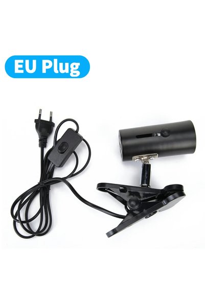 Choice Black B E27 Pet Light Holder Heating UVA+UVB Clip-on Bulb with Cover R...