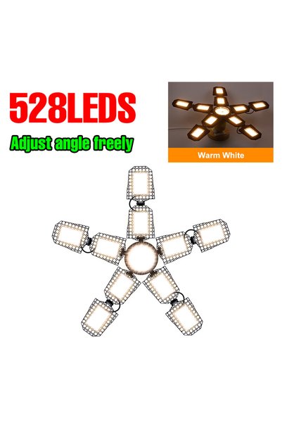 Choice مصباح LED للمرآب بقوة 400 واط، ضوء أبيض دافئ، قاعدة E27/E26، 220 فولت،...