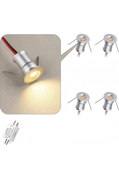 Generic Mini LED Downlights 1W, 75LM 3000K Warm White 120° Recessed Spotlight...