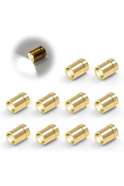 Generic 10 قطع من أضواء LED الصغيرة، تعمل بالبطارية، أضواء عرض لاسلكية للوحات...
