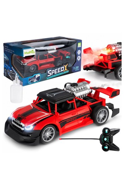 MalPlay RC Drift remote control racing car for children, 1:20 scale, with ste...