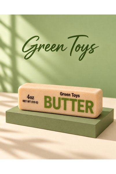 Green Toys Butter Sukuşi Tereyağı Görünümlü Yumuşak Sünger Oyuncak