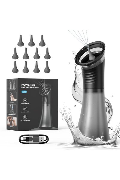 Choice 1 Set Electric Ear Wax Removal System Water Powered Ear Cleaning Tool ...