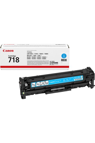 toner خرطوشة حبر سماوي كانون 718C