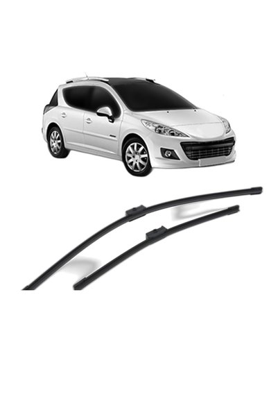 Bosch Set ștergătoare parbriz PEUGEOT 207 SW Estate Van (WK_) 2007-2012, Aero...