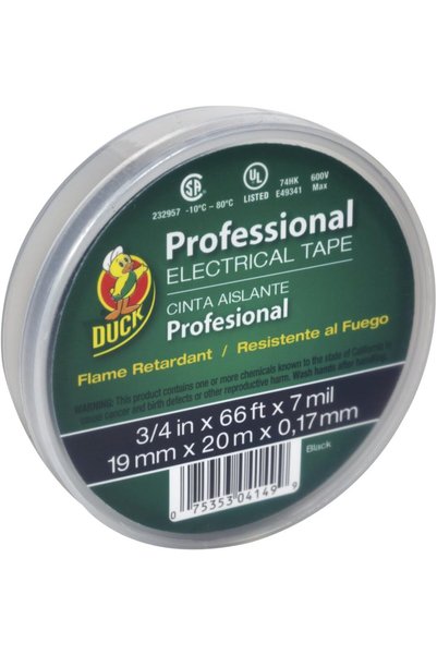 Generic Brand 299019 Professional Grade Electrical Tape, 3/4-Inch by 66 Feet,...