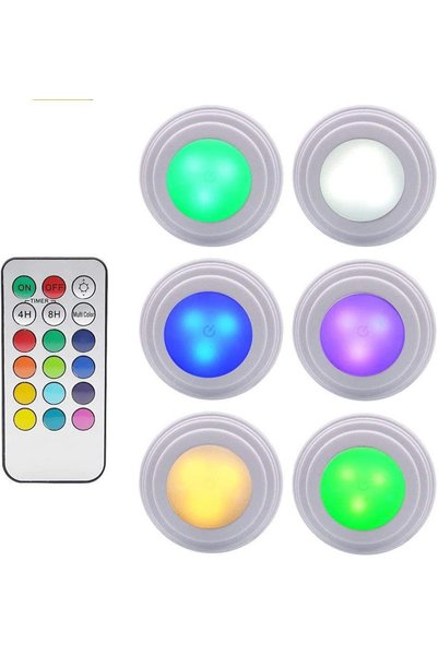 Generic مصباح LED قابل لتعديل السطوع، مصباح يعمل بالتصفيق مع جهاز تحكم عن بعد...