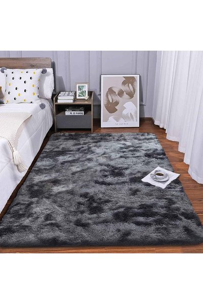 Generic Area Rugs Fluffy Bedroom Carpet Soft Floor Mat Anti-Slip Living Room ...