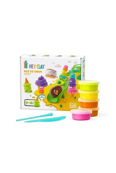 Hey Clay Παιδικό Σετ Πηλού Πολύχρωμο 275γρ_15029